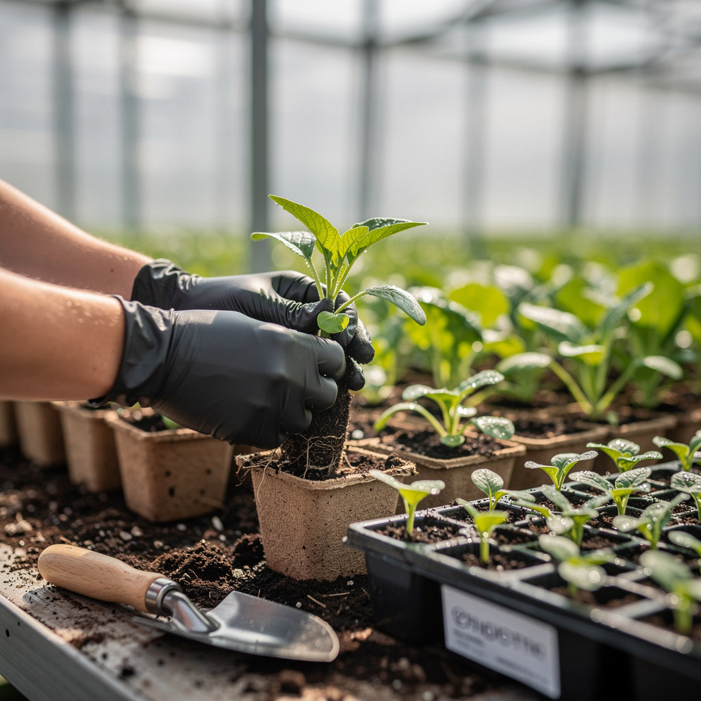 Santa Barbara Farms, LLC greenhouse and nursery operations in Lompoc, CA for year-round controlled environment agriculture